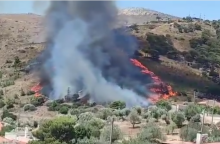 Φωτιά στην Κερατέα