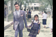 Νίκος Μαστοράκης και Τζένη Μαστοράκη σε παιδική ηλικία