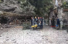 Εικόνες από την επιχείρηση της ΕΜΑΚ στο Φαράγγι της Σαμαριάς