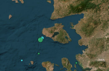 Η λύση του Γεωδυναμικού Ινστιτούτου για τον σεισμό ανοιχτά της Λέσβου