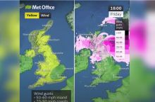 Τι είναι η εκρηκτική κυκλογένεση που θέτει σε κόκκινο συναγερμό Ηνωμένο Βασίλειο και Ιρλανδία