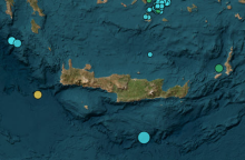 Ισχυρός σεισμός τώρα στο Λασίθι