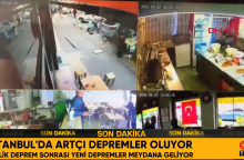 Σεισμός 6,2 Ρίχτερ κοντά στην Κωνσταντινούπολη - Τα πρώτα βίντεο από τη στιγμή της δόνησης