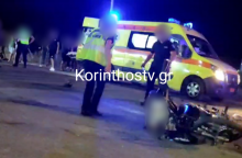 Τροχαίο δυστύχημα στο Βραχάτι Κορινθίας: Πέθανε και ο δεύτερος οδηγός μηχανής