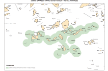Οι χάρτες των δύο θαλάσσιων πάρκων σε Ιόνιο και Νότιο Αιγαίο