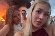 Ρώσοι TikTokers συνελήφθησαν για το ραπάρισμα μπροστά σε φλεγόμενη αποθήκη καυσίμων 