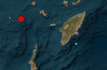 Σεισμός τώρα ανοιχτά της Νισύρου - Έγινε ιδιαίτερα αισθητός στους κατοίκους