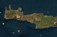 Σεισμός τώρα στην Κρήτη 