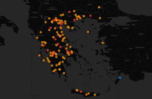 Πού υπάρχουν τώρα αγροτικά μπλόκα - Δείτε live χάρτη 