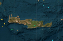 Σεισμός τώρα στην Κρήτη