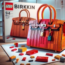 Θα αγόραζες μια Birkin από τουβλάκια Lego;