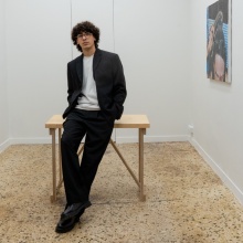 Ο γκαλερίστας Ηλίας Τσιόφας 