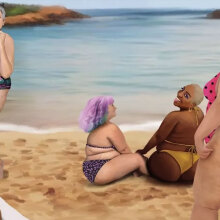 Η διαφημιστική καμπάνια στην Ισπανία για το body positivity στην παραλία