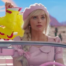 Οι ηθοποιοί Ράιαν Γκόσλινγκ και Μάργκοτ Ρόμπι ως Κεν και Μπάρμπι στην ταινία Barbie