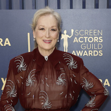 Η Μέριλ Στριπ με Prada στα SAG