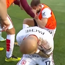 ποδοσφαιριστές κλαινε