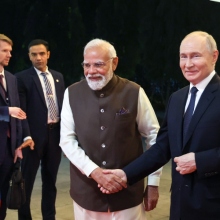 Στην Ινδία ο Πούτιν
