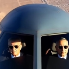 Τραμπ και Νετανιάχου πιλοτάρουν μαζί ένα βομβαρδιστικό Β-2