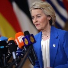 H πρόεδρος της Κομισιόν, Ούρσουλα φον ντερ Λάιεν