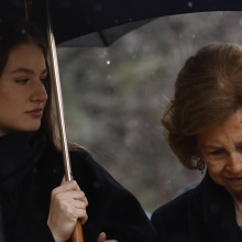 Η βασιλική οικογένεια της Ισπανίας αποχαιρέτησε την πριγκίπισσα Ειρήνη