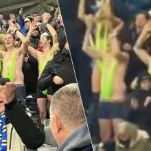 Με «mankini» του Borat στο γήπεδο: Πέντε μέρες φυλακή για οπαδούς της Μπριζ στο Καζακστάν