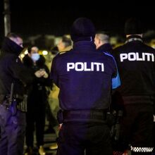 Αστυνομικοί και λιμενικοί στο λιμάνι της Χίου