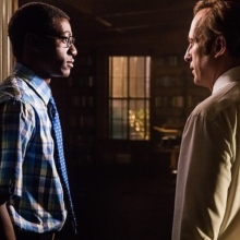 O Τζον Κρίστιαν Λαβ (α) με τον Μπομπ Όντενκερκ