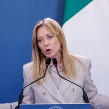 Η πρωθυπουργός της Ιταλίας, Τζόρτζια Μελόνι 