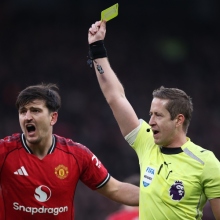 ο Χάρι Μαγκουάιρ της Μάντσεστερ Γιουνάιτεντ