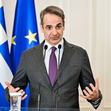 O Κυριάκος Μητσοτάκης