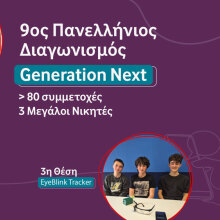 Ίδρυμα Vodafone: Generation Next | Νικήτριες Ομάδες