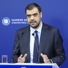 Ο κυβερνητικός εκπρόσωπος, Παύλος Μαρινάκης