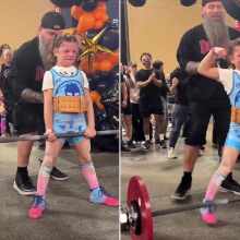 Nέα Υόρκη: 9χρονη σήκωσε 81 κιλά και έγινε viral