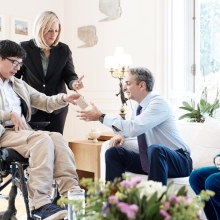 Ο Κ. Μητσοτάκης συναντήθηκε με μαθητή Ειδικού Σχολείου - Η επιστολή που συγκίνησε τον πρωθυπουργό 