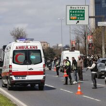 Αποκλεισμένο το σημείο της επίθεσης στο ισραηλινό προξενείο στην Κωνσταντινούπολη