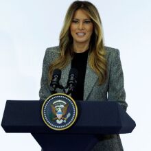 H Μελάνια Τραμπ