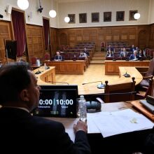 H επιτροπή δεοντολογίας της Βουλής, όπου προκλήθηκε η ένταση