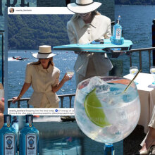 Η Βάσια Κωσταρά με το Bombay Sapphire στο Grand Prix 2026