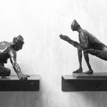 Germaine Richier, «Ο βάτραχος»/  «Η ακρίδα, μικρή», 