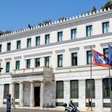 Το δημαρχείο της Αθήνας στην πλατεία Κοτζιά