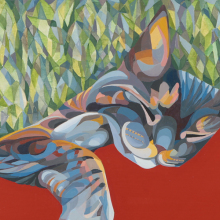 «Σονάτα για Γάτες»: Νέα έκθεση ζωγραφικής της Σοφίας Λαμνάτου