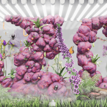 Theo Triantafyllidis, BugSim (Pheromone Spa), 2022, live simulation. originally commissioned by M. Museum, Almere The Netherlands