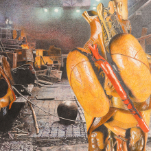 Αλέξανδρος Ίσαρης «The visitor», μολύβια σε χαρτί