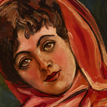 Francis Picabia, Visage de Femme, ca. 1942 (E.T.)