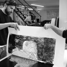 BURR: ένα εικαστικό πρόγραμμα μακράς διάρκειας για την τέχνη της χαρακτικής στο KȮREN process space