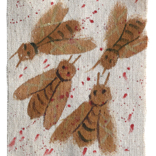 Έργο του Αλέκου Φασιανού στην έκθεση «Μέλισσα, Κοσμώντας τον μύθο»