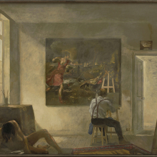 «Ήμουν και έμεινα ένας ερευνητής και ένας μαθητής» στο Ίδρυμα Γιάννη Τσαρούχη