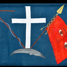 «Σημαίες μας, Πανιά περίλαμπρα, Σημάδια ιστορικά» της Μαιρηλί Χαραμή στο Κέντρο Τεχνών Δήμου Αθηναίων