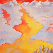 Ιωάννα Κωνσταντίνου: «Πίνδος – Ιμαλάια, Τοπιογραφικές Αναζητήσεις 2012-2024» στην genesis gallery