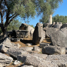 O Olaf Nicolai επανεξετάζει τις απαρχές της Ολυμπιακής Φλόγας στο Καλλιμάρμαρο